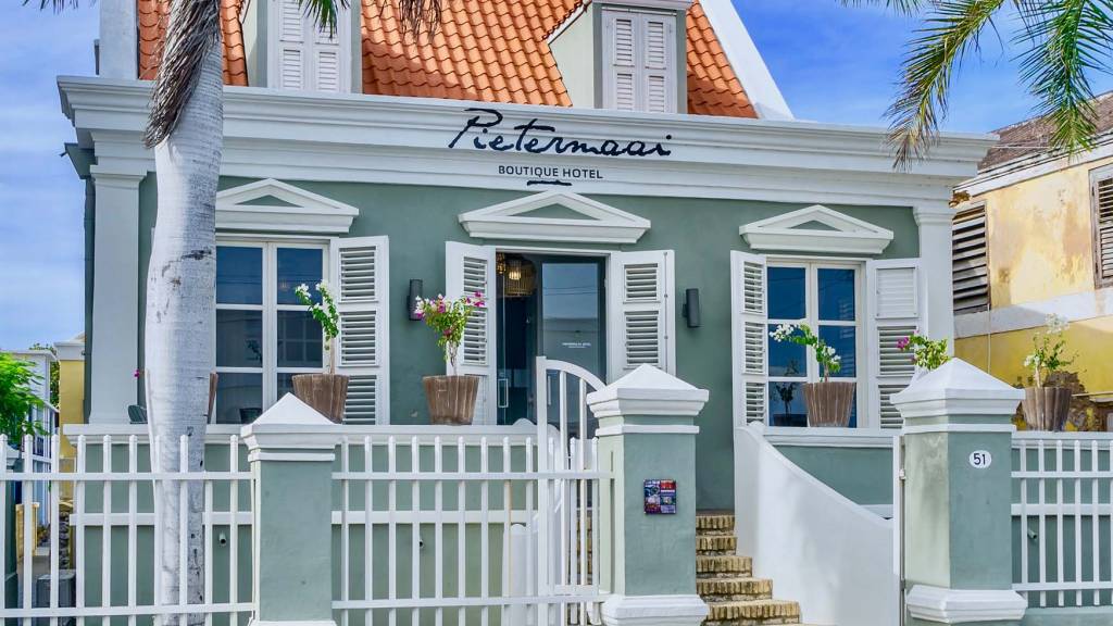 Pietermaai Boutique Hotel - Front Entrance Facade
