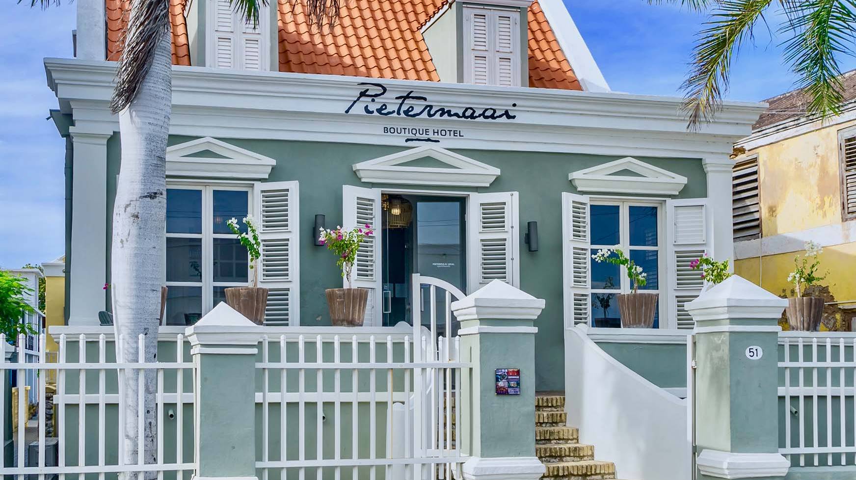 Pietermaai Boutique Hotel - Front Entrance Facade