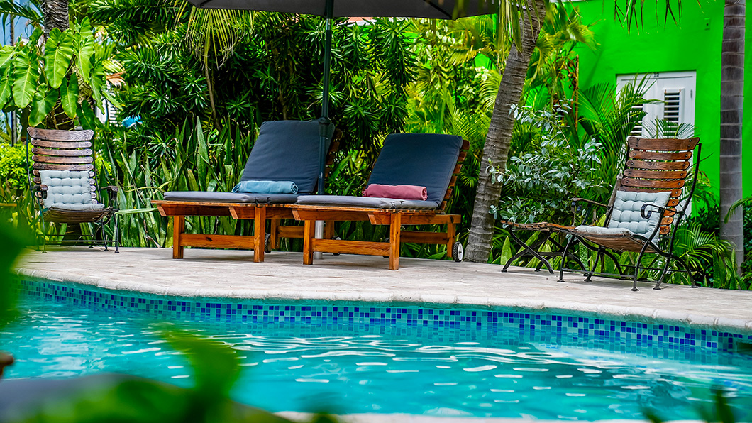 Pietermaai Boutique Hotel - Pool deck and pool