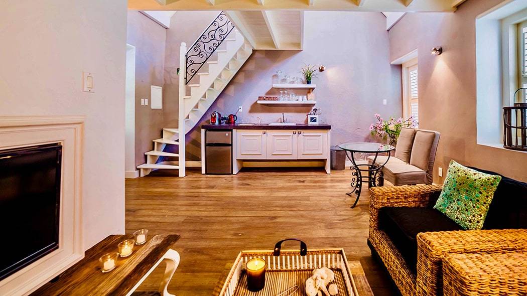 Pietermaai Boutique Hotel - Duplex Suite - Living Room
