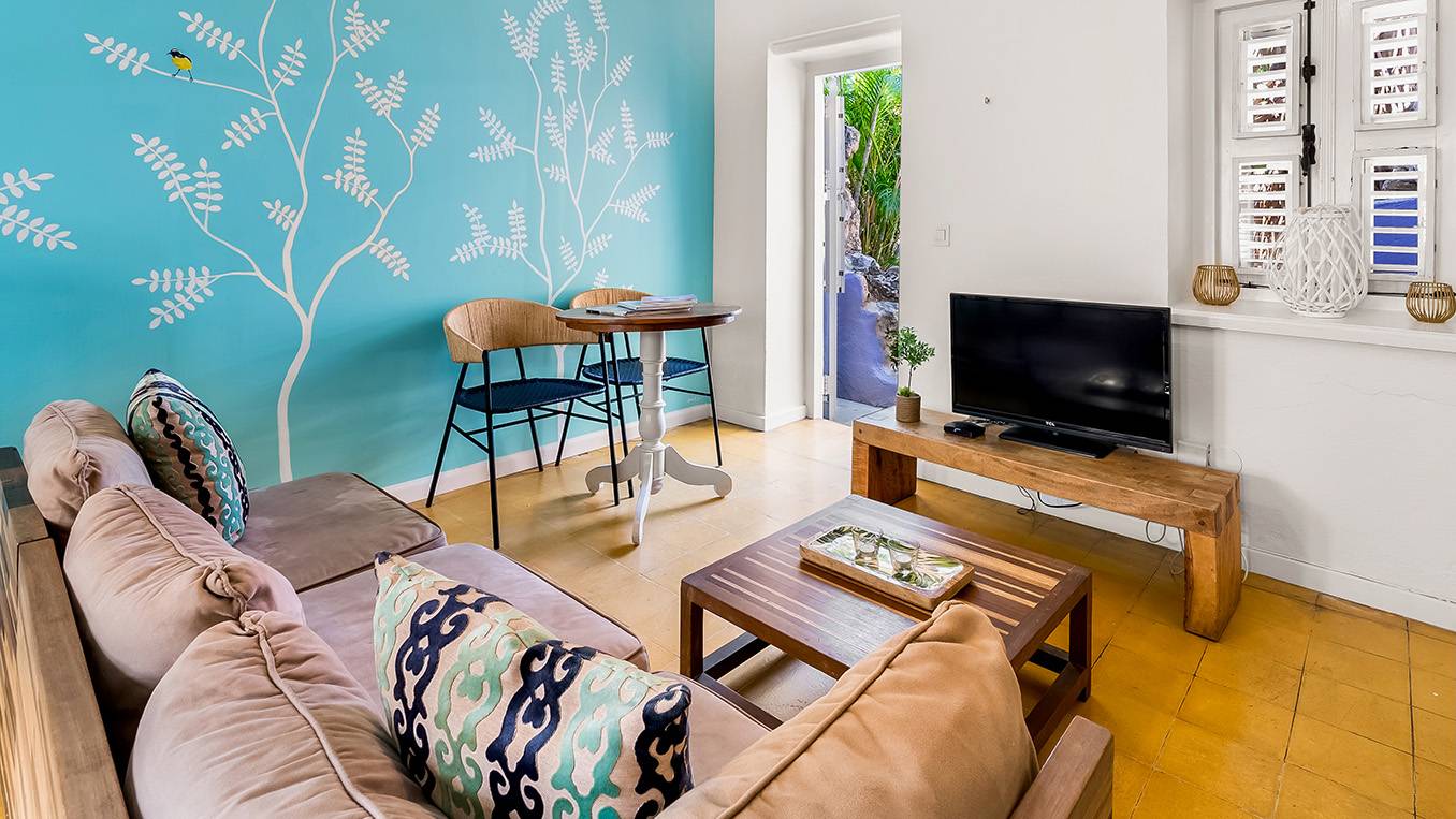 Pietermaai Boutique Hotel - Duplex Suite - Living Room